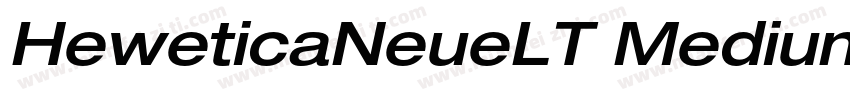 HeweticaNeueLT Medium字体转换